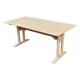 Rectangular extendable dining table in the style of Rainer Daumiller, 1970.