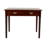 Office time writing desk mahogany XIX