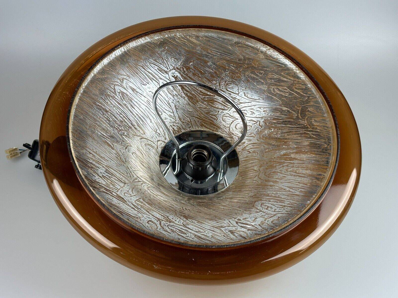 60s 70s ceiling lamp hanging lamp acrylic plastic metal space age design