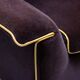 Lauriana sofa in velvet by Afra & Tobia Scarpa
