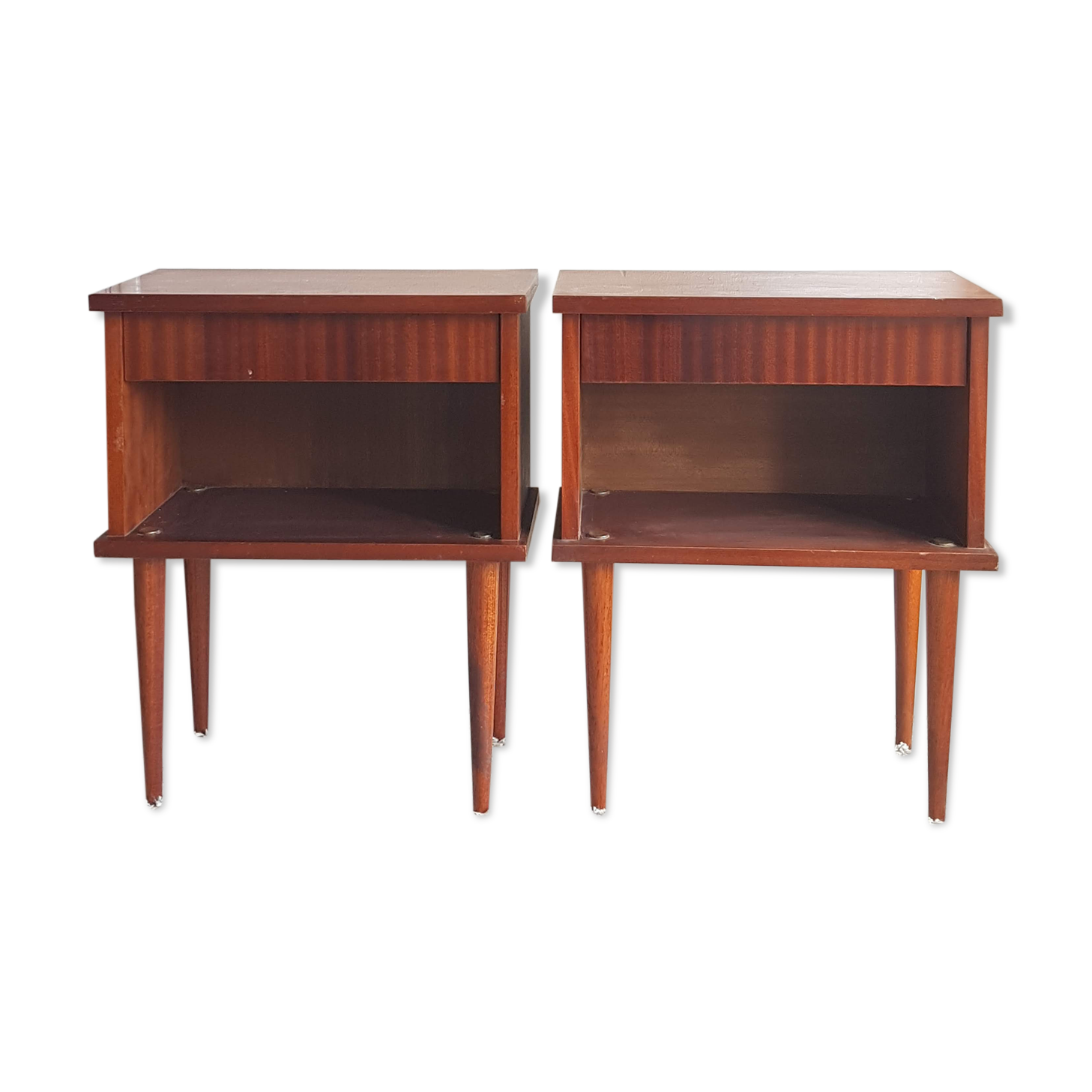 Pair of bedside tables circa 1960