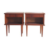 Pair of bedside tables circa 1960