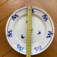 Saint Amand dessert plates blue flowers