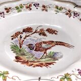 Beard dish in glazed earthenware XIXth century