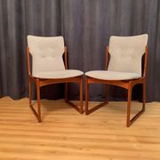 Ensemble de quatre chaises Vamdrup Stolefabrik, Danemark, années 1960