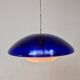 Lampe à suspension "Bauta" en verre de Murano par Vistosi, Italie 1980
