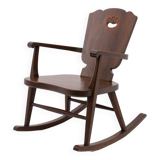 Mid-Century Scandinavian rocking chair