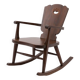 Rocking-chair scandinave Mid-Century
