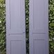 Pair of doors 242,5x116 of antique closet