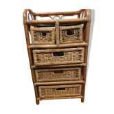 Rattan chiffonnier