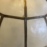 Suspension mother-of-pearl and brass diam 25 cm