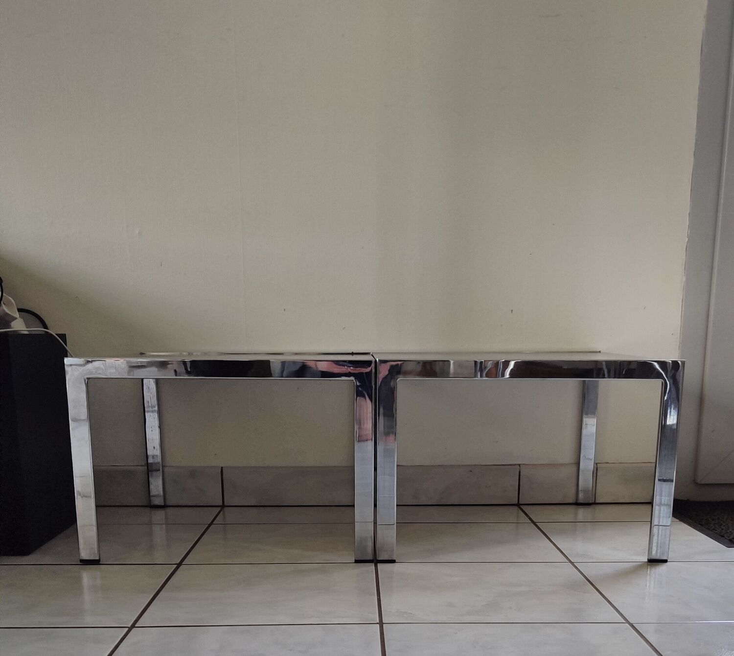 Side tables 1980 rock Bobois