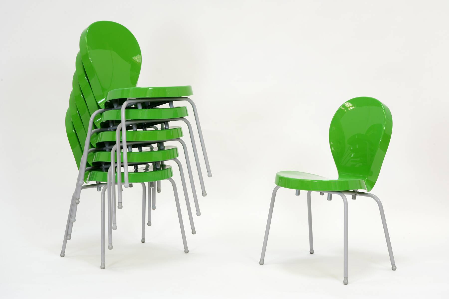 Ross Lovegrove set of 6 chairs mod. Figure of Eight Chair from 1993