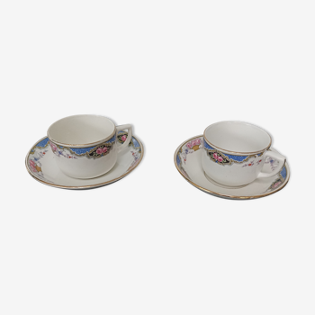 Cups and saucers