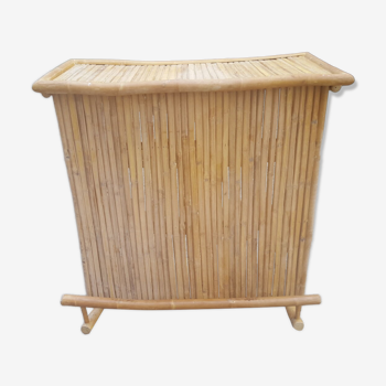 Vintage bamboo bar