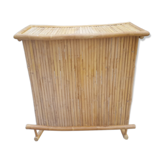 Vintage bamboo bar