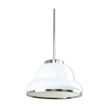 Suspension opaline & chrome