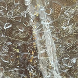 Vintage shell Murano wall lamp