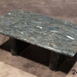 Vintage Italian natural stone Coffee Table – Elegant Long Design