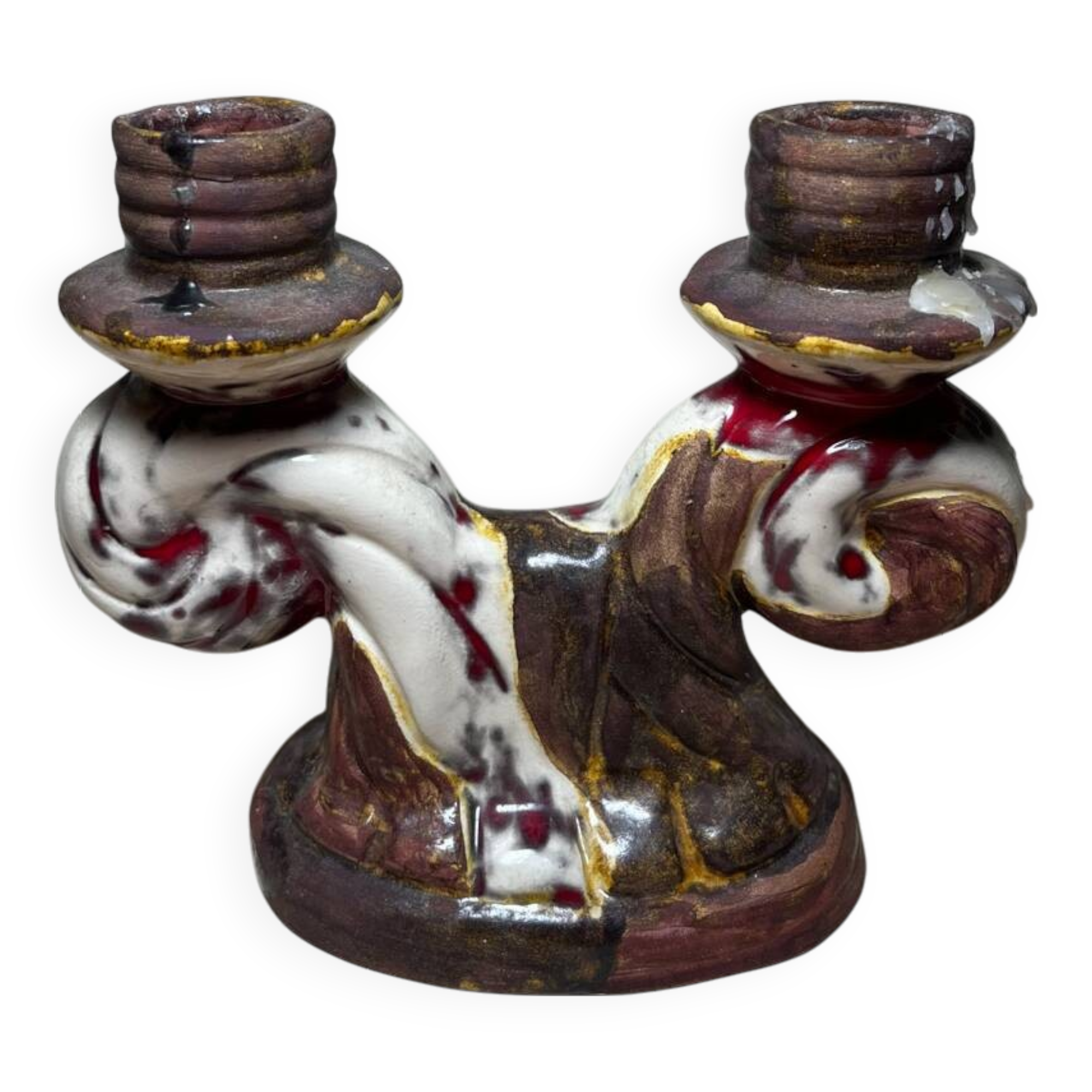 Ceramic candlestick