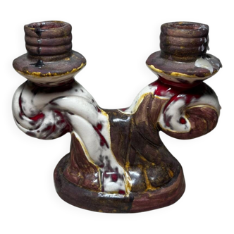 Ceramic candlestick