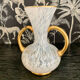 Glass vase by Clichy Art Deco style