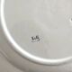 Round iron earth dish monogram “N” KG Lunéville