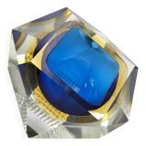 Cendrier sommerso en verre de murano