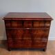 Three-Drawer Mahogany Commode, France, circa 1820