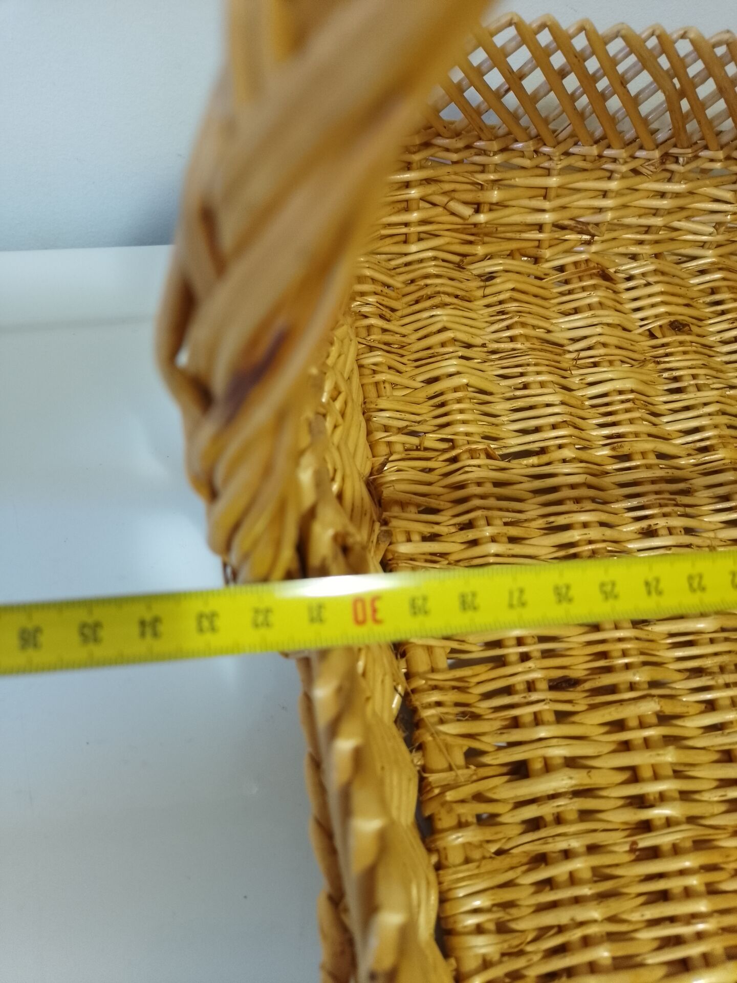 Panier à anse en osier