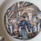 5 hollow plates faience sarreguemines ma normandie