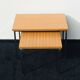 Pair coffee tables by Pierre Guariche for Meurop 60