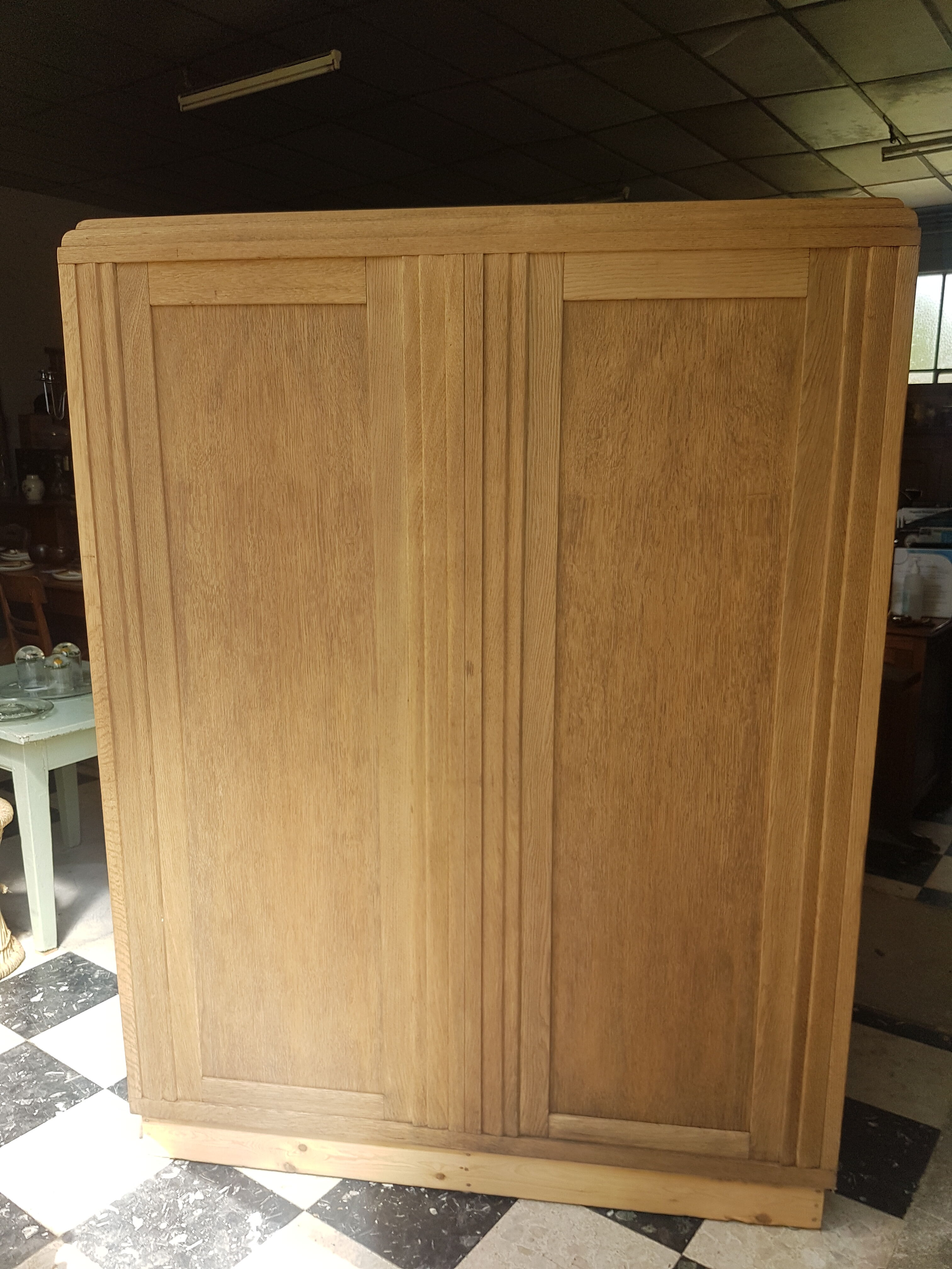 Furniture from trades buffet to curtain raw oak