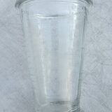 Graduated glass for weighing in the kitchen