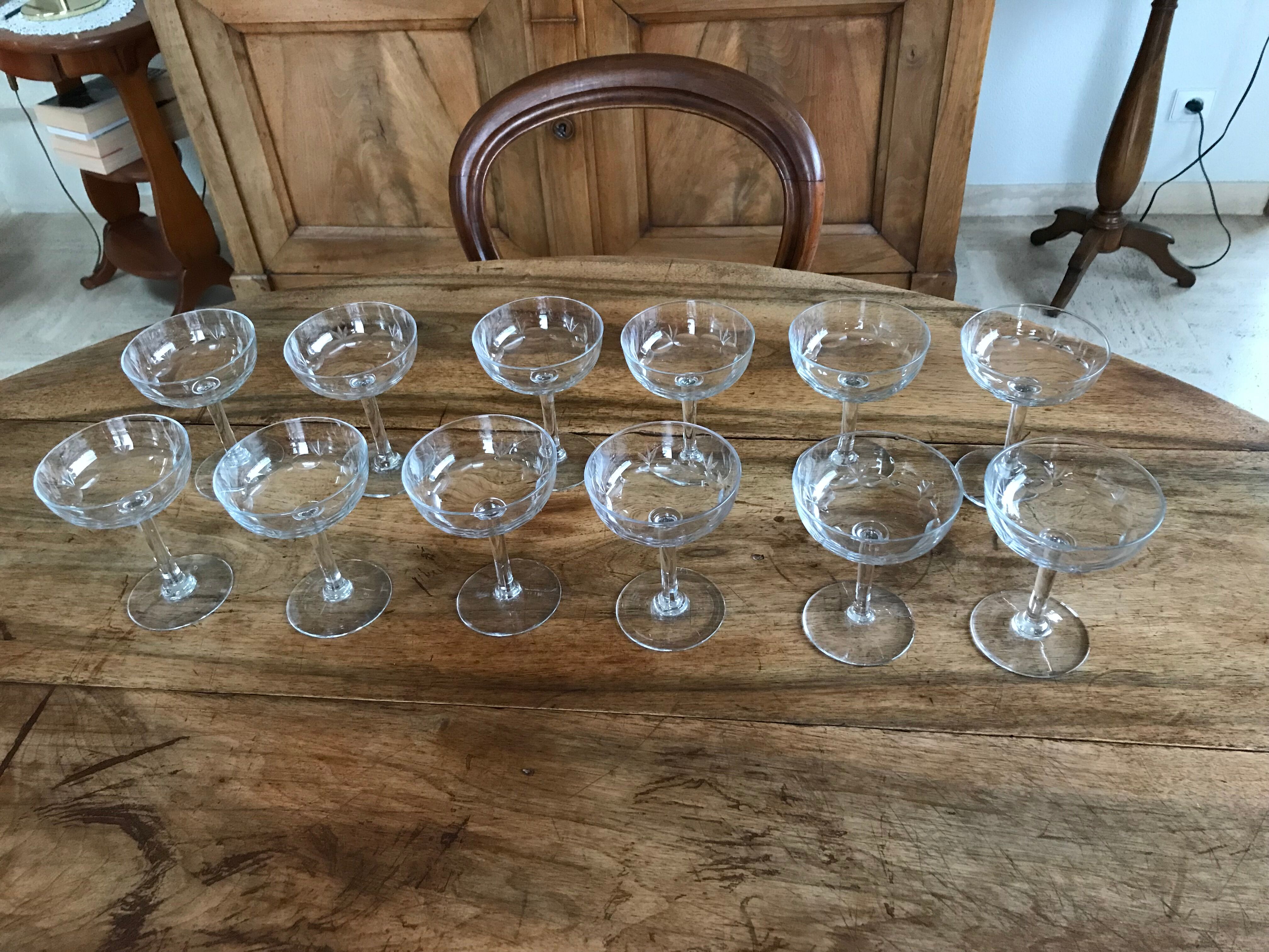 Champagne glasses