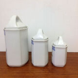 Series of 3 old pots