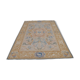 Handmade Aubusson style rug 284 x 183 cm