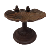 Cast iron birdbath