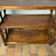 Rattan shelf