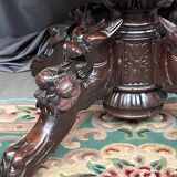 Louis XIII style dining table. Oak.
