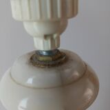 Alabaster lamp base