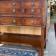 English mahogany sideboard with numerous drawers – sliding top
