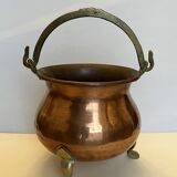 Copper cauldron - pot cover