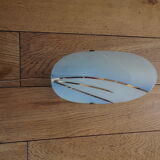 Modernist glass wall lamp