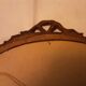 Cadre a suspendre bois dore stuck style louis xvi