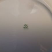 40s floral porcelain plate series