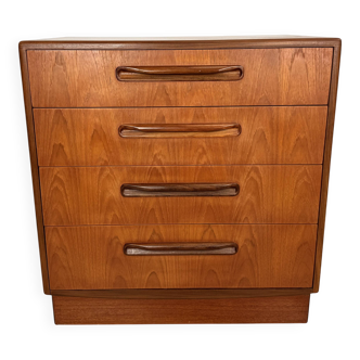 Vintage "Fresco" chest of drawers by G-Plan design V.Wilkins from the 1960s