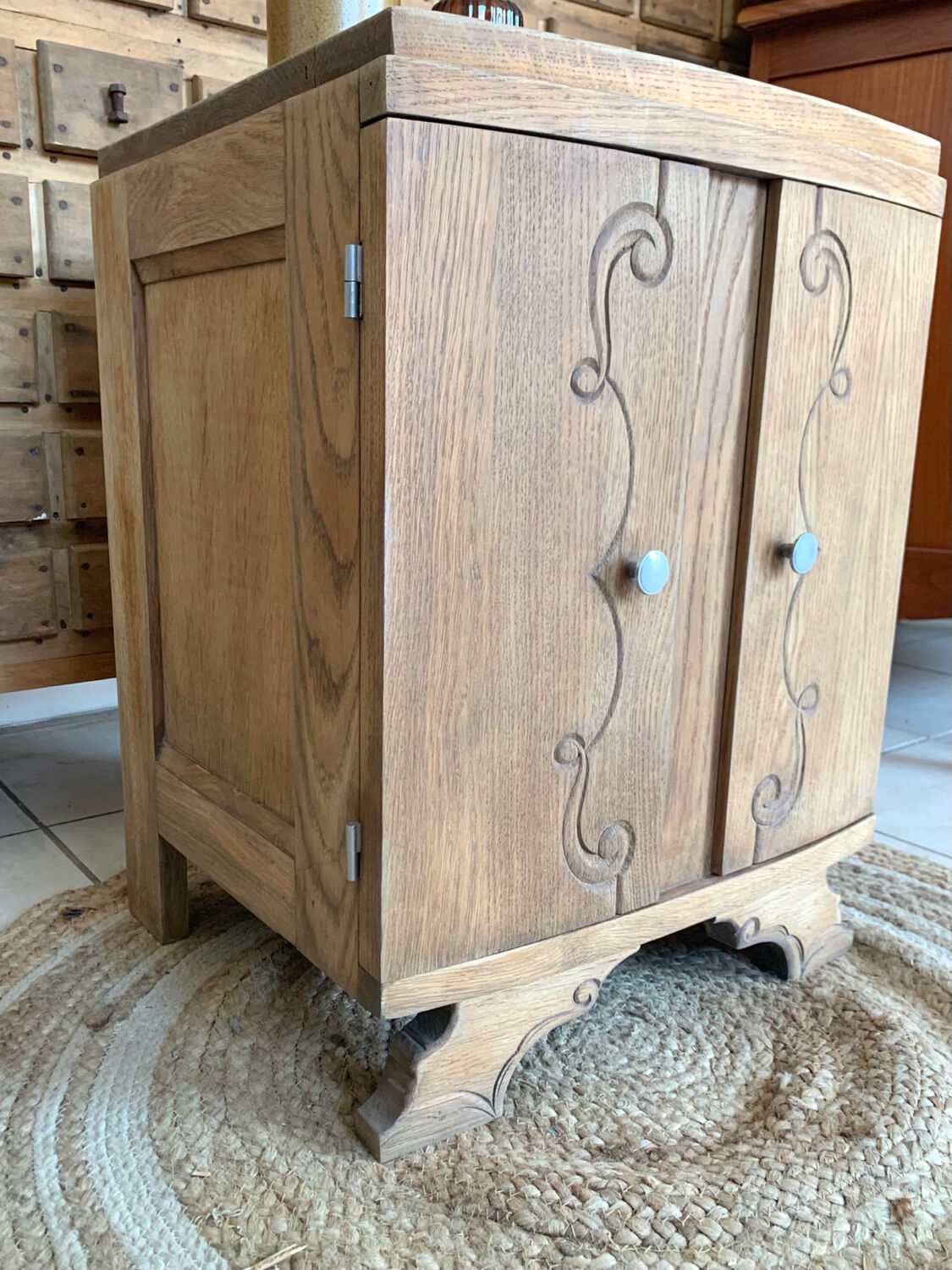 Art deco bedside table