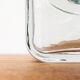 Postmodern glass block vase by Rosenthal, 1980s.
