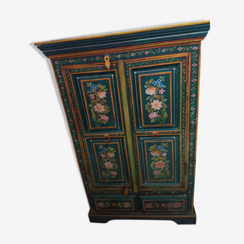 Indian painted cabinet